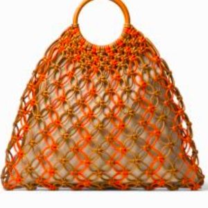 Michael Kors Collection woven bag. Size Large